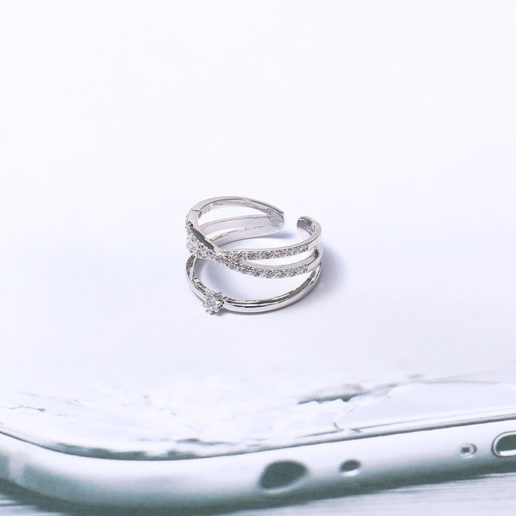 Vintage Alloy Adjustable Ring